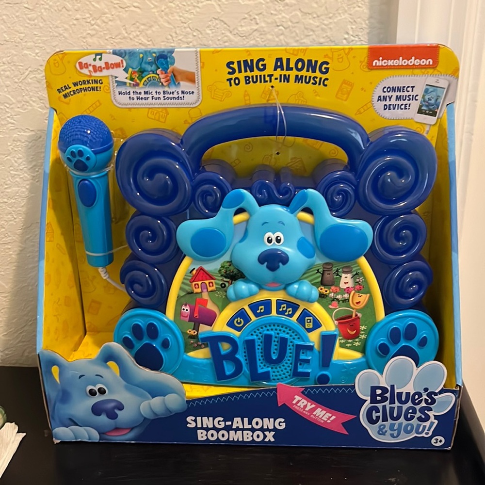 BLUE’S Clues&you Sing- Along BoomBox - Picture 1 of 2
